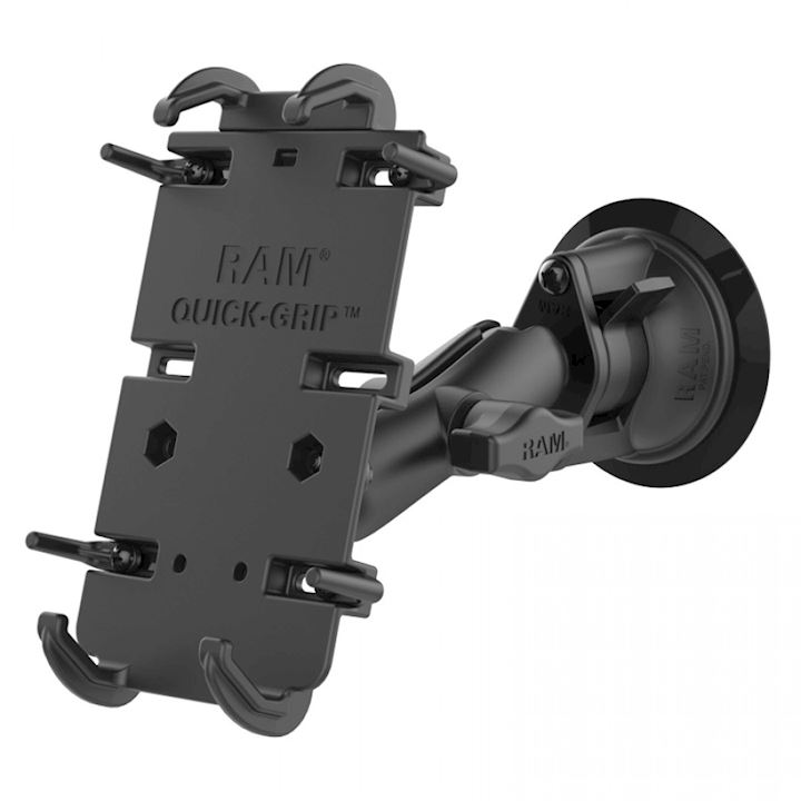 RAM® Quick-Grip™ XL Phone Mount with RAM® Twist-Lock™ Suction Cup