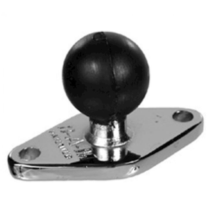 Chrome Plated Diamond Base with 1" Ball
