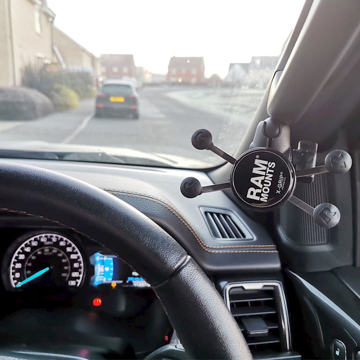 X-Grip® Phone Mount with Short Arm for Ford Ranger