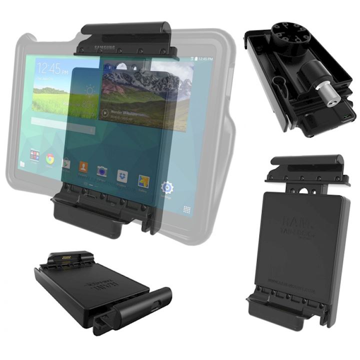 Locking Vehicle Dock with GDS Technology for the Samsung Galaxy Tab S 10.5