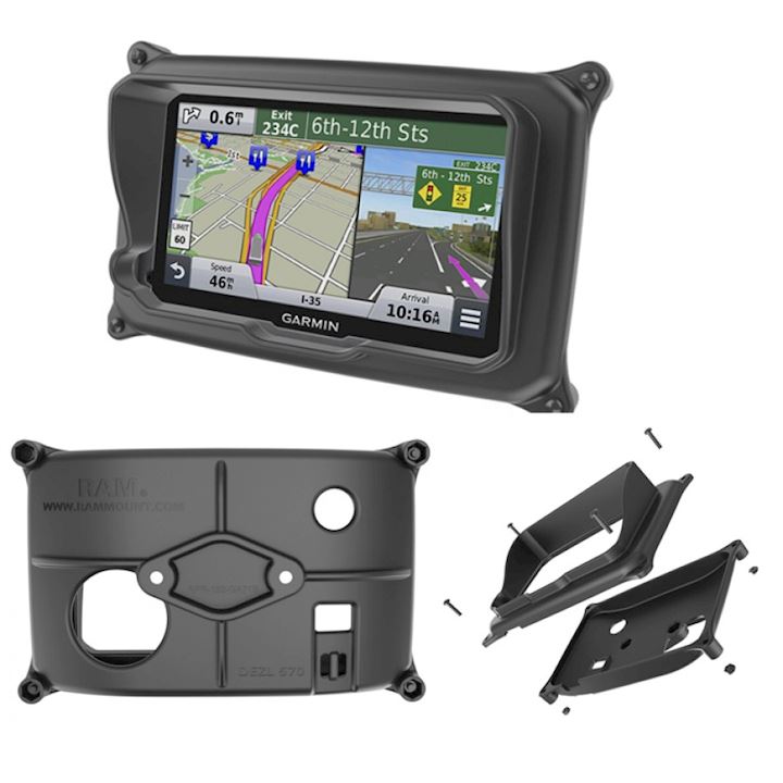 Locking Case for the Garmin Dezl 570 and 580