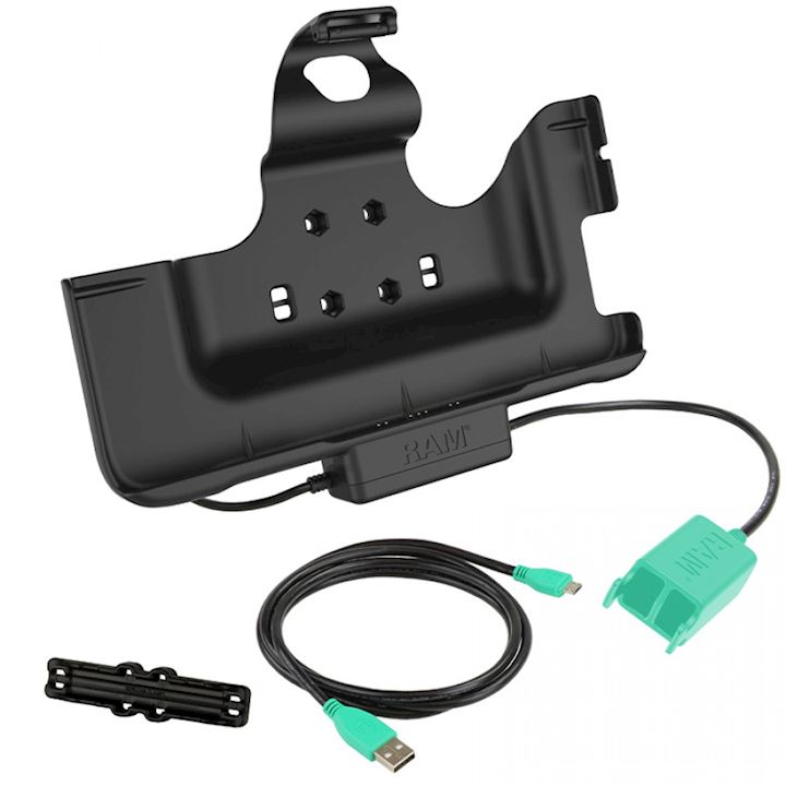 RAM® Power & Dual USB Data Cradle for Samsung Galaxy Tab Active Pro & Tab Active4 Pro