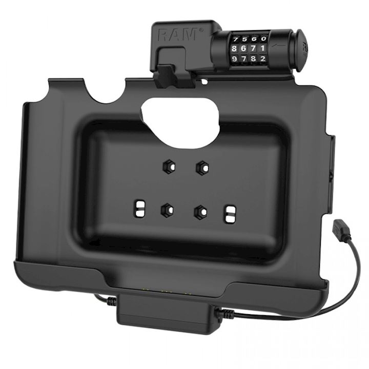 RAM® Skin™ Combo-Locking Power + Data Dock for Samsung Tab Active Pro & Tab Active4 Pro