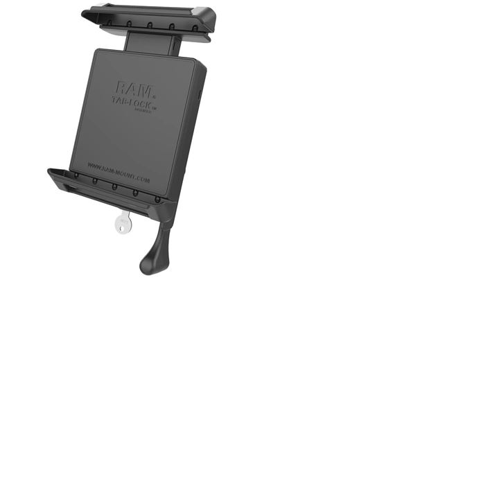 RAM Tab-Lock Spring Loaded Holder for 7"-8" Tablets with Cases