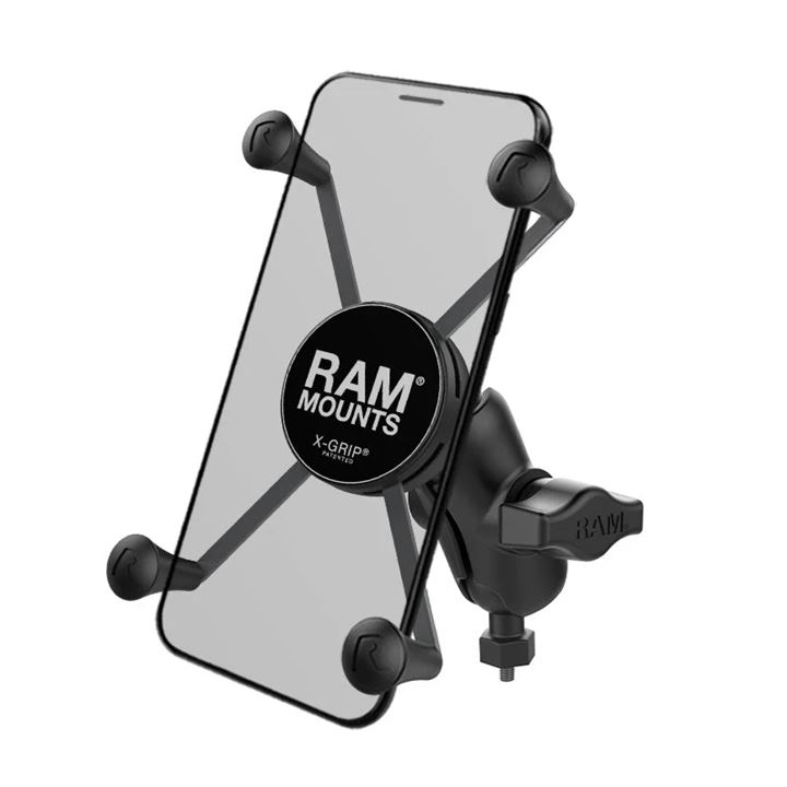 RAM X-Grip Large Phone Mount with RAM Tough-Ball M6-1 x 6mm Base