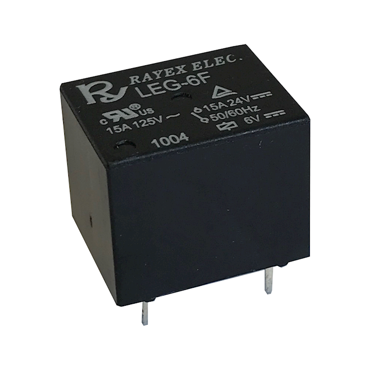 6v 15a Ac120v/Dc24v Solder Mnt (R.LEGF-6)