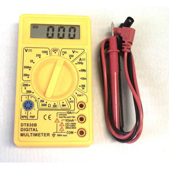 Dgital Multimeter DC & AC/Resistance/Diode Measurement