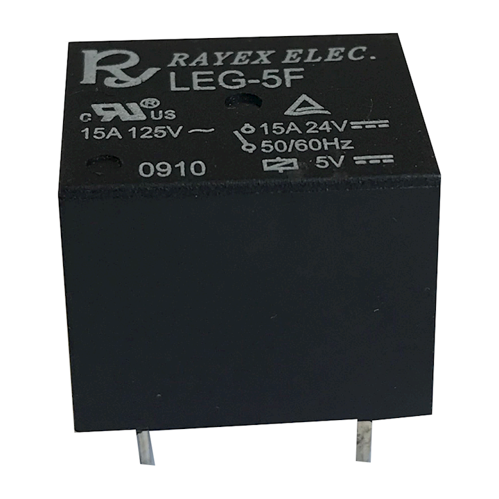 5v 15a Ac120v/Dc24v Solder Mnt (R.LEGF-5)