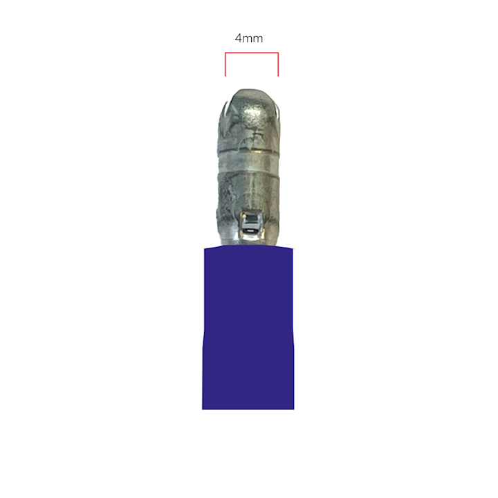 4.0mm Bullet Terminal - Blue (WT.14A)