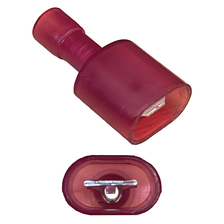 Nylon Coupler - Male - Red (WT.60)