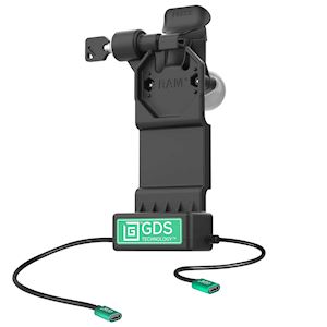 GDS® Uni-Conn™ Left Locking Power + Single USB-C Dock (RAM-GDS-DOCKLL-U1CP-C)