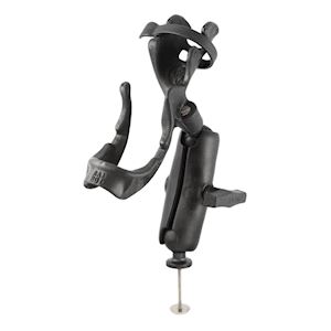 RAM ROD® Fishing Rod Holder with 5 Spot Mounting Ball (RAP-117-5)