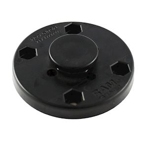 RAM® Composite Octagon Button with Round Plate (RAP-293)