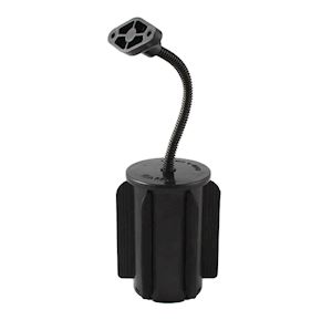 RAM-A-CAN™ II Cup Holder Mount with RAM® Flex-Arm™ and Diamond Plate (RAP-299-2)