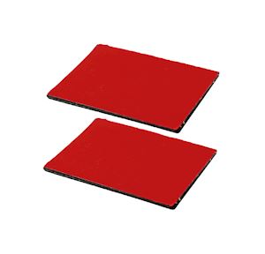 RAM® 2-Pack Steel Rectangle Adhesive Plates for RAM® Power-Plate™ (RAP-300-1S)
