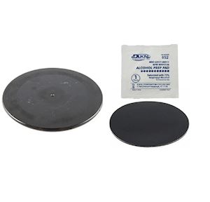 RAM® Black 3.5" Adhesive Plate for Suction Cups (RAP-350-35B)