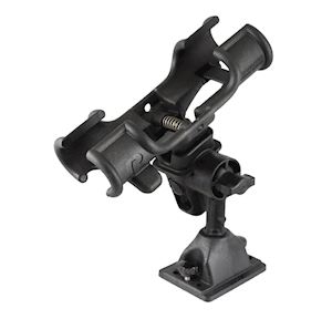 RAM® Light-Speed™ Fishing Rod Holder with Deck Track Base ( RAP-370-D)