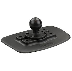 RAM® Bond-A-Base™ Black Adhesive Base with Ball (RAP-398-BLK-202)