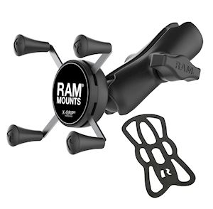 RAM® X-Grip® Phone Holder with Composite Double Socket Arm (RAP-HOL-UN7B-201)