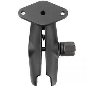 Mount with Diamond Base & Standard Double Socket Arm for 1" Ball