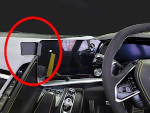 Brodit ProClip for Chevrolet Corvette 2020-2025 (Angled mount)