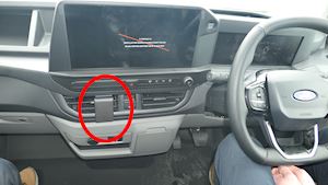 Brodit Proclip for VW & Ford Transit (Centre mount) 
