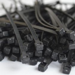 Cable Ties 300mm X 4.8mm Black Nylon 66 (CST.4)