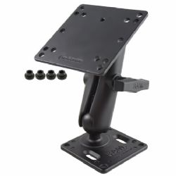 (RAM-246-2461) 1.5" Ball Mount with 75mm VESA & 100mm VESA