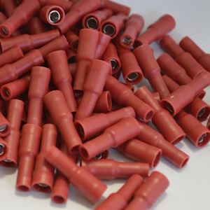 4.0mm Socket Terminal - Red (WT.25)