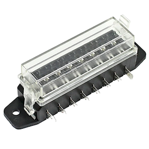 8 Way Blade Fuse Holder Side Entry