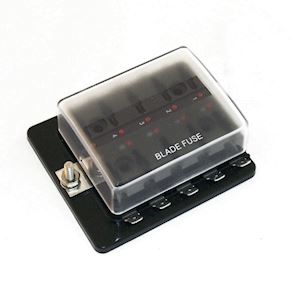 Multi Blade Fuse Holder ATO 10 Way with LED (BFHB/10P)