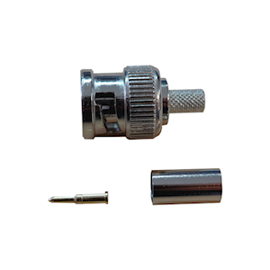 BNC Male Crimp Connector (RG58/RG58U) (C5045C)