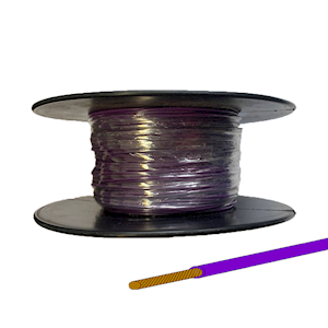 Automotive/Marine Thin Wall Cable Purple - 16/0.20 11amp (CAB.10/PURPLE)