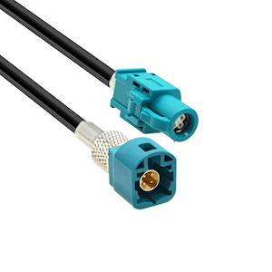 HSD Code Z Water Blue Male to Female 5 meter cable assembly (HSDC500CM-ZM-ZF)