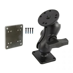RAM® Universal Backing Plate Mount w/ Short Arm