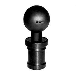 1.5" Ball Base With 1.12" Threaded Post For Photographic Mounts