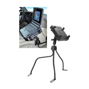 Pod III Laptop Mount with Double 1.5" Ball Arm