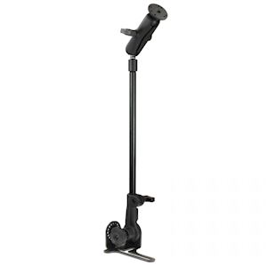 RAM® Pod HD™ Reverse Vehicle Mount with 18" Aluminum Rod and Round Plate