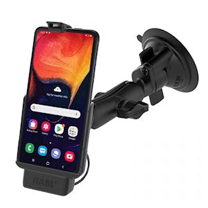 RAM® EZ-Roll'r™ Powered Suction Cup Mount for Samsung XCover Pro