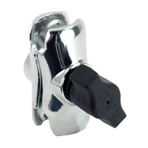 Chrome Short Double Socket Arm 1" Ball