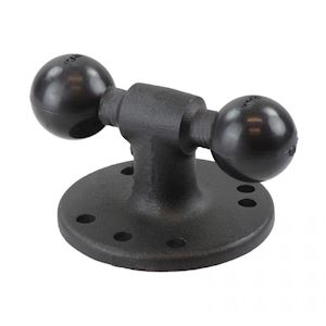 Round Base with Double 1" Balls