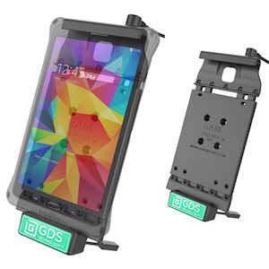 Vehicle Dock with Audio Jumper Cable and GDS™ Technology for the Samsung Galaxy Tab 4 8.0