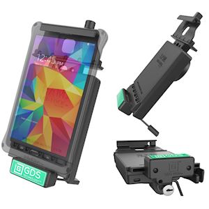 Locking Vehicle Dock with GDS™ Technology for the Samsung Galaxy Tab 4 8.0