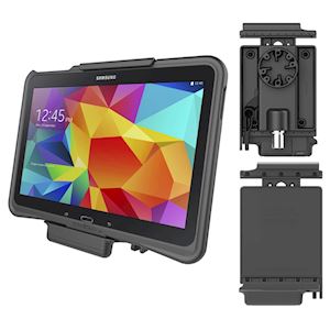 Locking Vehicle Dock with GDS Technology for the Samsung Galaxy Tab 4 10.1