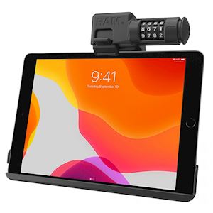 RAM® EZ-Roll'r™ Combo Locking Holder for iPad 7th-9th Gen & Air 3