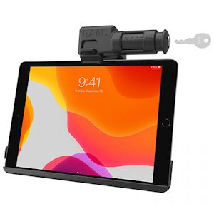 RAM® EZ-Roll'r™ Keyed Locking Holder for iPad 7th-9th Gen & Air 3