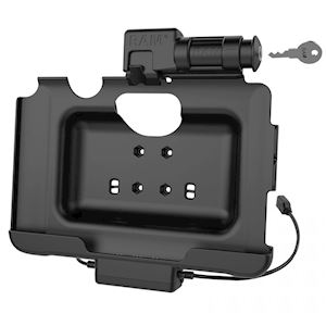RAM® Skin™ Key-Locking Power + Data Dock for Tab Active Pro & Tab Active4 Pro