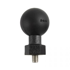 1" Tough-Ball™ with M6-1 X 6MM Male Threaded Post (RAP-B-379-M616)