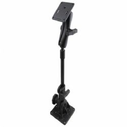 (RAM-101-VE12-9) Vehicle Ratchet Mount with 9" Pipe, RAM Double Socket ARM and VESA ball base