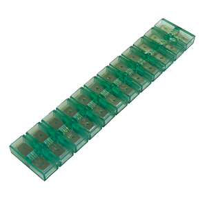 Male 6.3mm Insulated Quick Connect/Disconnect Terminal Block (TBM.24)